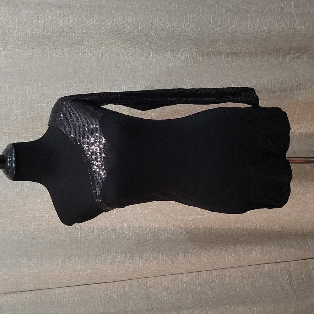 ASOS One Shoulder Sequin Top